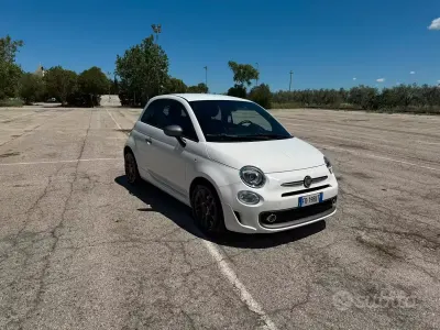 Käytetty Fiat 500S 95 HP (69 kW) 2018 Valkoinen Sedan