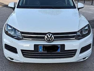 Begagnad VW Touareg Executive 245 HK (180 kW) 2014 Vit SUV