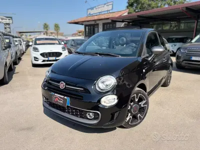 Usata Fiat 500C Sport 69 CV (50 kW) 2019 Nero Cabrio