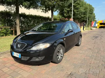 Usata Seat Leon Stylance 102 CV (75 kW) 2007 Nero Utilitaria