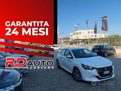 Usata Peugeot 208 75 CV (55 kW) 2020 Bianco Utilitaria
