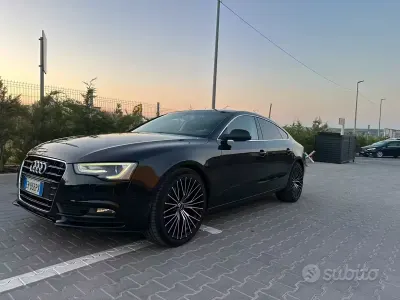 Usata Audi A5 Sportback 177 CV (130 kW) 2013 Nero Utilitaria
