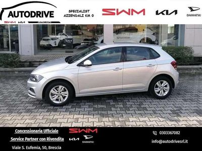 Usata VW Polo Comfortline 95 CV (69 kW) 2019 Argento Berlina