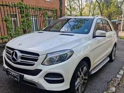 Usata Mercedes GLE250 204 CV (150 kW) 2016 Bianco SUV