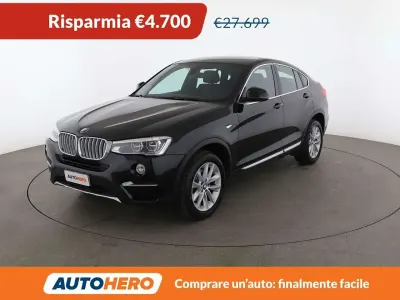 Usata BMW X4 xLine 184 CV (135 kW) 2017 Nero SUV