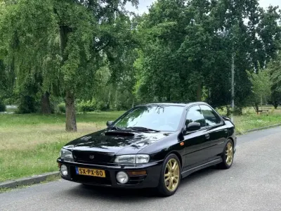 Usata Subaru Impreza GT 211 CV (155 kW) 1998 Nero Berlina