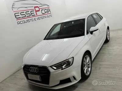 Usata Audi A3 Design 110 CV (80 kW) 2016 Bianco Berlina