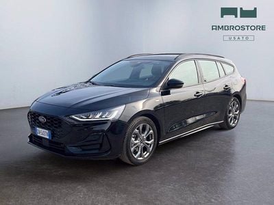 Usata Ford Focus ST-Line 125 CV (91 kW) 2023 Agate black Station wagon