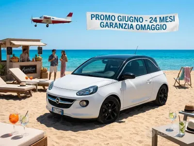 Usata Opel Adam Jam 69 CV (50 kW) 2013 Bianco Utilitaria