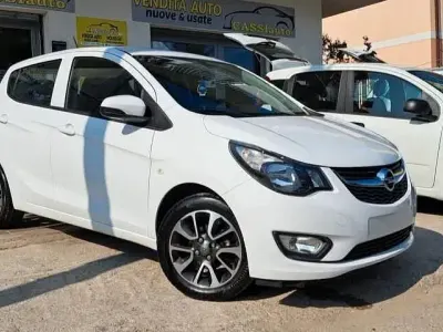 Usata Opel Karl 75 CV (55 kW) 2018 Bianco Utilitaria