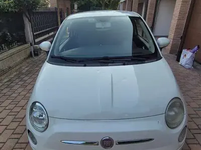 Usata Fiat 500 Pop 69 CV (50 kW) 2009 Bianco Cabrio