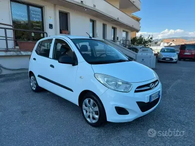 Usata Hyundai i10 Classic 69 CV (50 kW) 2013 Bianco Utilitaria
