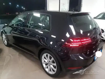Usata VW Golf VII Highline 116 CV (85 kW) 2018 Nero Berlina