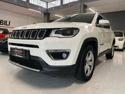 Usata Jeep Compass Limited 120 CV (88 kW) 2017 Bianco SUV