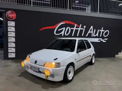 Usata Peugeot 106 98 CV (72 kW) 1995 Bianco Utilitaria