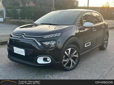 Usata Citroën C3 Shine 110 CV (80 kW) 2022 Nero Utilitaria