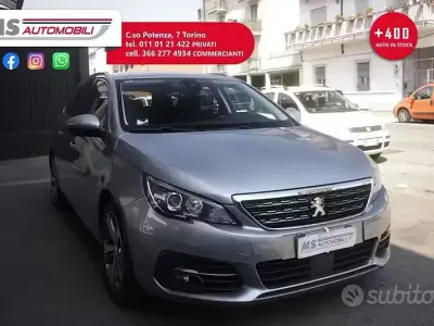 Usata Peugeot 308 Allure 131 CV (96 kW) 2017 Grigio Station wagon