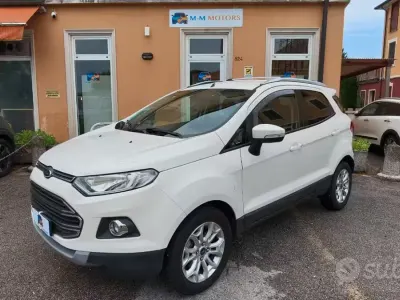 Usata Ford Ecosport Titanium 125 CV (91 kW) 2017 Bianco SUV
