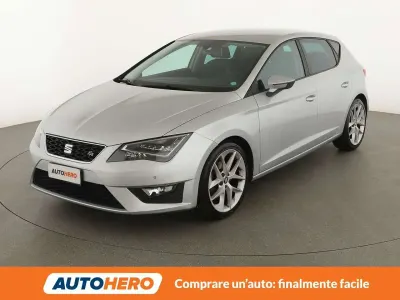 Usata Seat Leon FR 150 CV (110 kW) 2016 Argento Berlina