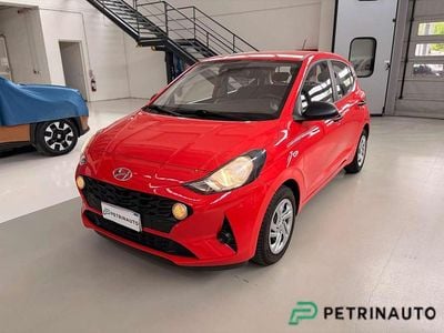 Usata Hyundai i10 Advanced 67 CV (49 kW) 2021 Rosso Utilitaria