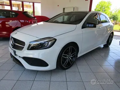 Usata Mercedes A180 Premium 109 CV (80 kW) 2018 Bianco Berlina