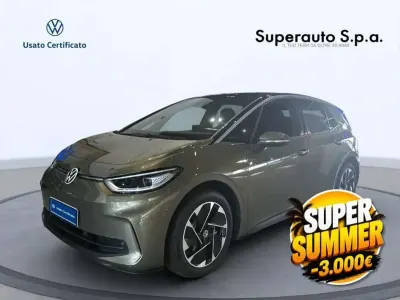 Nuova VW ID.3 Pro 150 kW (204 CV) 2026 Verde Utilitaria