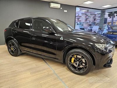 Usata Alfa Romeo Stelvio Quadrifoglio 510 CV (375 kW) 2020 Nero SUV
