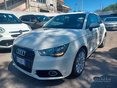 Usata Audi A1 104 CV (76 kW) 2013 Bianco Utilitaria