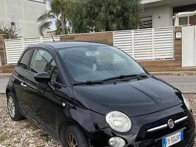 Usata Fiat 500 Lounge 69 CV (50 kW) 2009 Nero Berlina