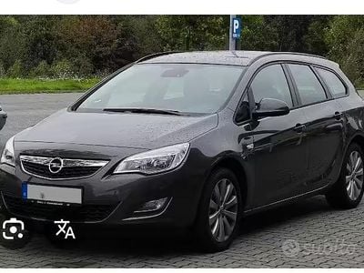 Usata Opel Astra 2012 Nero Berlina