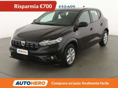 Occasion Dacia Sandero Comfort 91 PK (66 kW) 2022 Zwart Hatchback