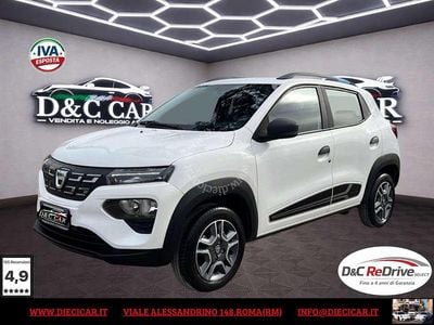 Usata Dacia Spring Comfort Plus 33 kW (45 CV) 2021 Bianco Utilitaria