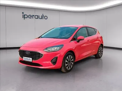 Usata Ford Fiesta Titanium 75 CV (55 kW) 2023 Rossa Utilitaria
