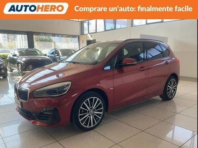 Usata BMW 216 Active Tourer Sport Line 115 CV (84 kW) 2018 Arancione Monovolume