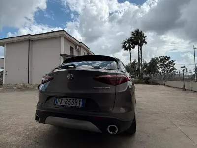 Brugt Alfa Romeo Stelvio Super 201 HK (147 kW) 2017 Brun SUV