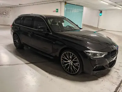 Begagnad BMW 320 M Sport 190 HK (139 kW) 2017 Svart Kombi