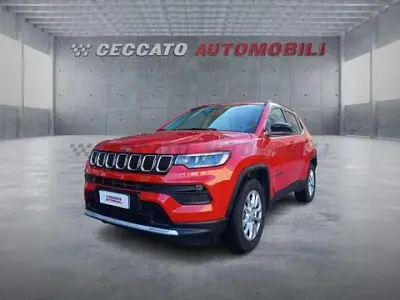 Usata Jeep Compass Limited 190 CV (139 kW) 2021 Rosso SUV