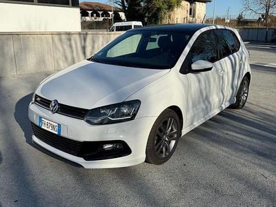 Usata VW Polo R-line 75 CV (55 kW) 2017 Bianco Berlina