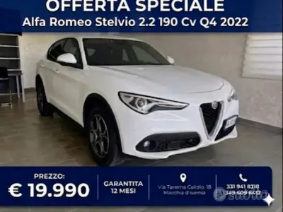 Usata Alfa Romeo Stelvio Ti 190 CV (139 kW) 2022 Bianco SUV