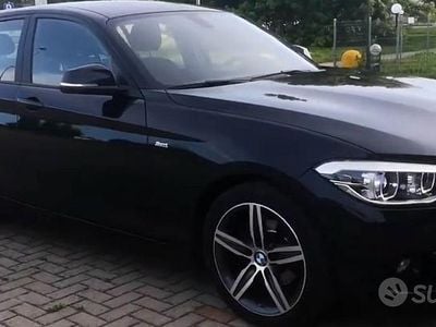 Usata BMW 116 Sport Line 2015 Nero Utilitaria