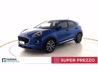 Usata Ford Puma Titanium 125 CV (91 kW) 2022 Blu SUV