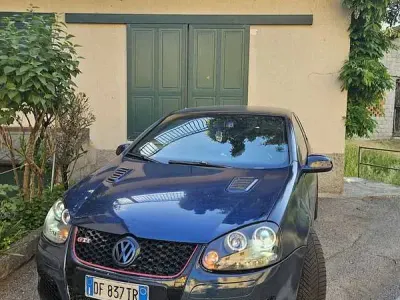 Usata VW Golf GTI 200 CV (147 kW) 2007 Blu/azzurro Coupé