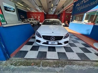 Usata Mercedes C220 Premium Plus 194 CV (142 kW) 2022 Bianco Cabrio