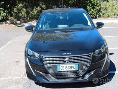 Usata Peugeot 208 Active 102 CV (75 kW) 2020 Nero Utilitaria