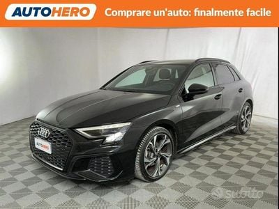 Usata Audi A3 S-Line 110 CV (80 kW) 2023 Nero Berlina