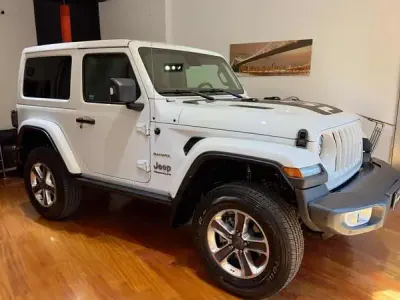 Begagnad Jeep Wrangler Sahara 200 HK (147 kW) 2020 Vit SUV