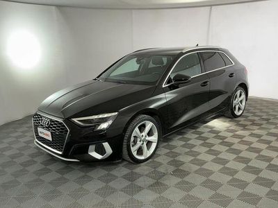 Usata Audi A3 Sportback e-tron Advanced 150 CV (110 kW) 2020 Nero Utilitaria