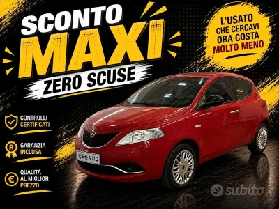 Usata Lancia Ypsilon Gold 69 CV (50 kW) 2018 Rosso Utilitaria