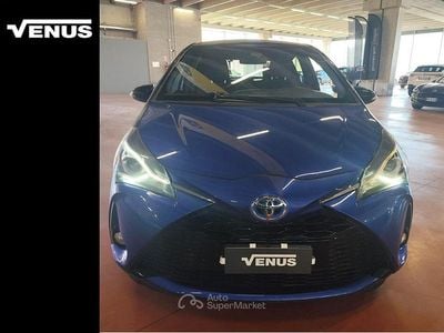 Usata Toyota Yaris Hybrid Edition 101 CV (74 kW) 2018 Blu Utilitaria
