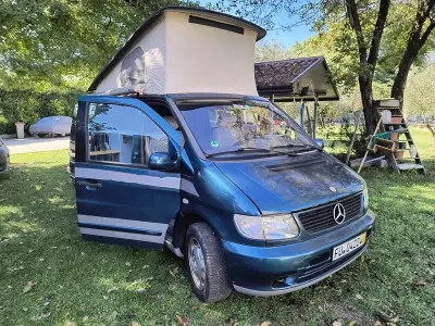 Usata Mercedes Vito 161 CV (118 kW) 1999 Verde Furgone